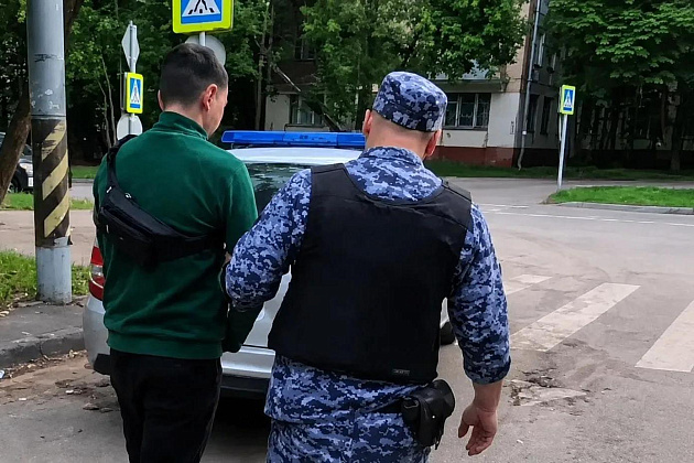 На востоке Москвы сотрудники Росгвардии задержали подозреваемого в незаконном обороте наркотиков